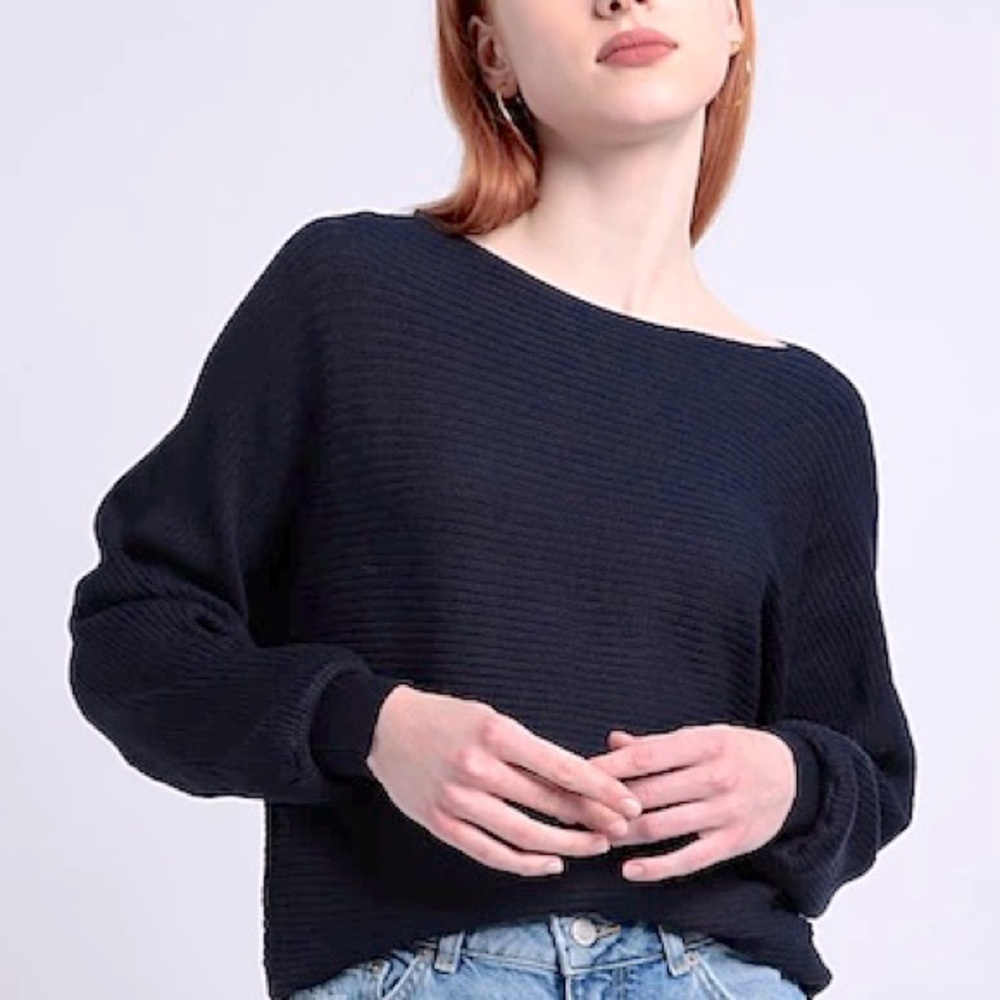 GUC Abercrombie & Fitch Ribbed Dolman Sleeve Sweater